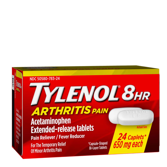 TYLENOL 8HR ARTHRITIS PAIN, 24 CAPLETS