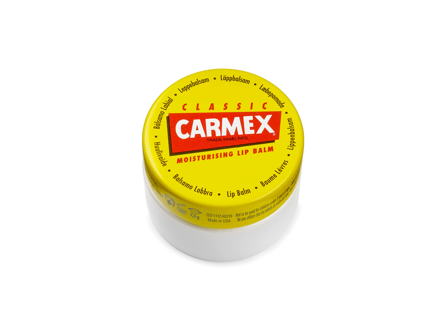 CARMEX CLASSIC MOISTURISING LIP BALM