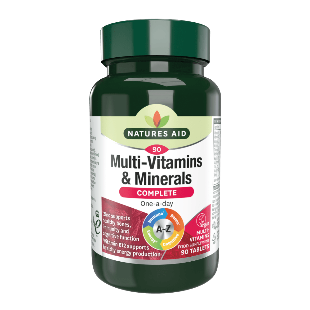 NATURES AID MULTI-VITAMINS & MINERALS