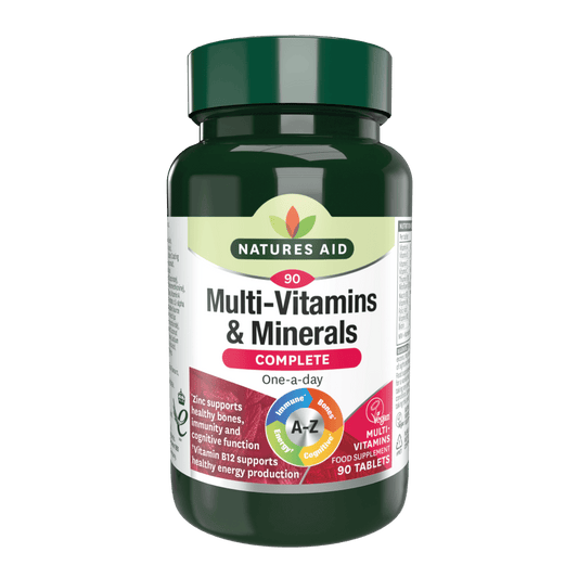 NATURES AID MULTI-VITAMINS & MINERALS