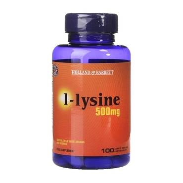 HOLLAND & BARRETT L-LYSINE 500MG