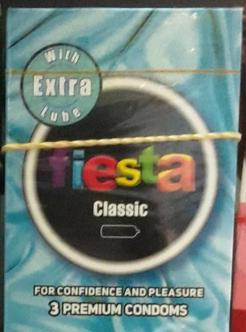 FIESTA, 3 CONDOMS