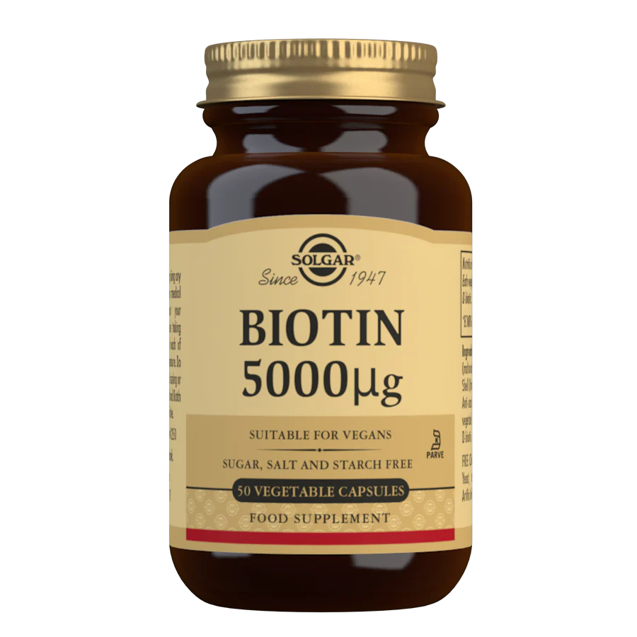 SOLGAR BIOTIN 5000 MCG