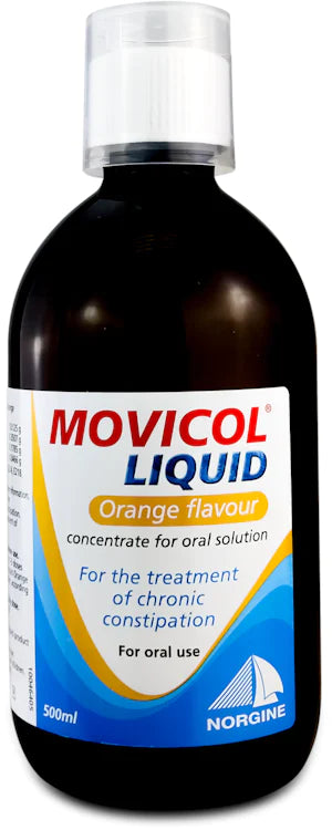 MOVICOL LIQUID ORANGE FLAVOUR