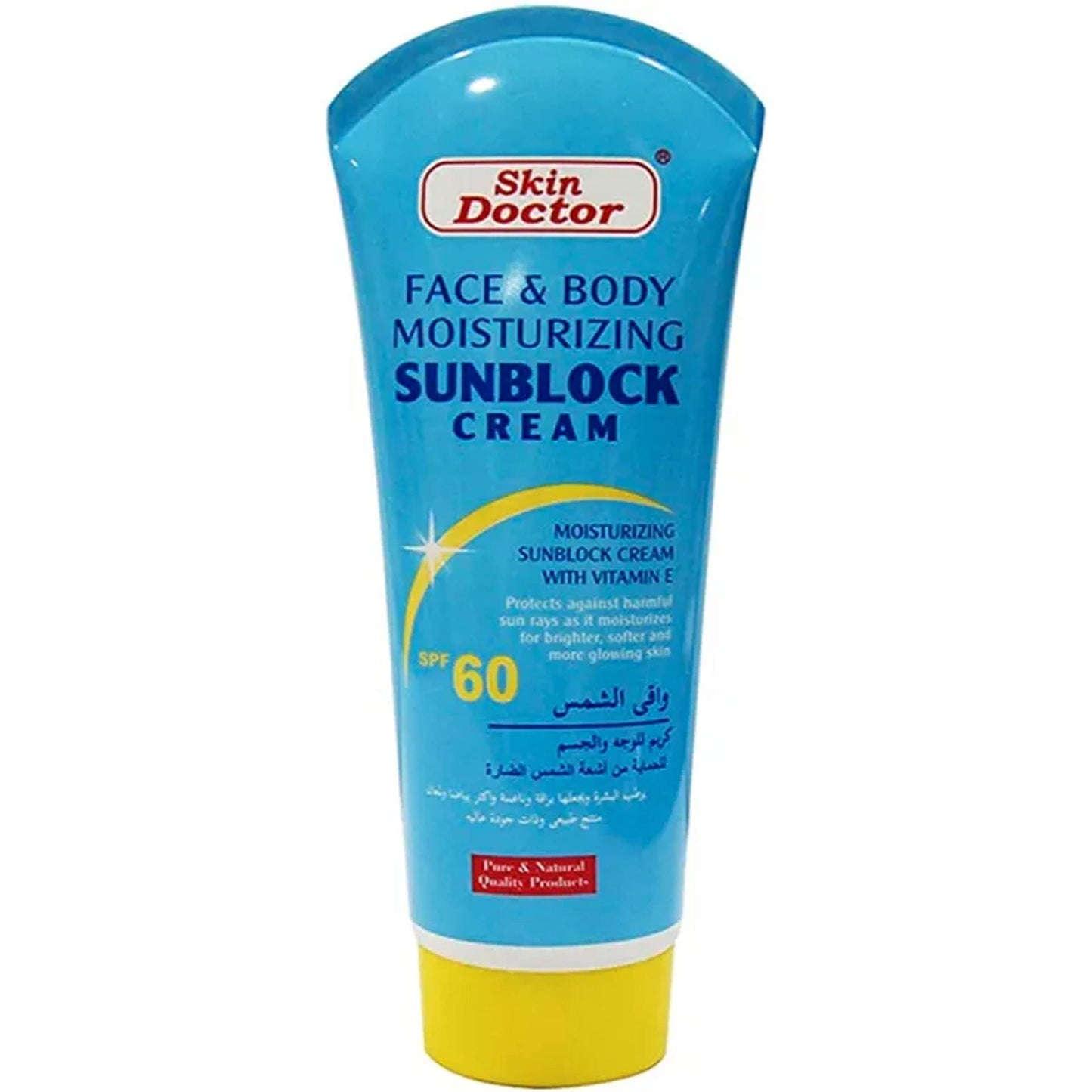 SKIN DOCTOR FACE & BODY MOISTURIZING SUNBLOCK CREAM SPF 60