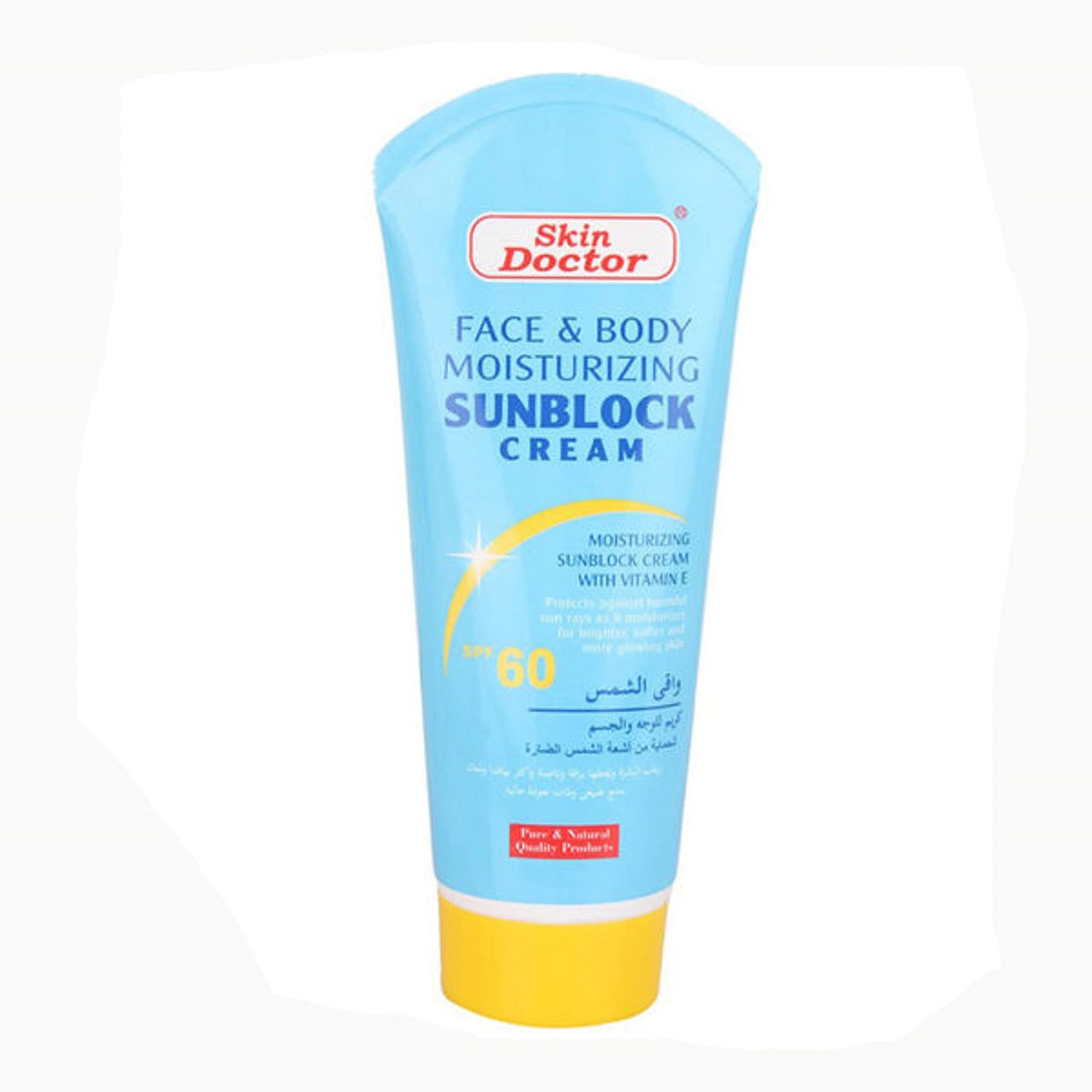 SKIN DOCTOR FACE & BODY MOISTURIZING SUNBLOCK CREAM SPF 60