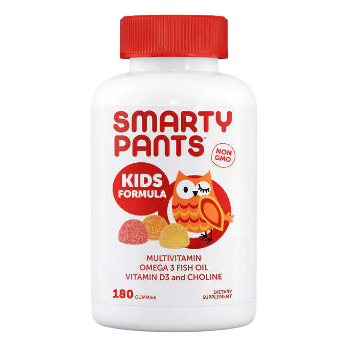 SMARTY PANTS KIDS FORMULA MULTIVITAMIN, 180 GUMMIES