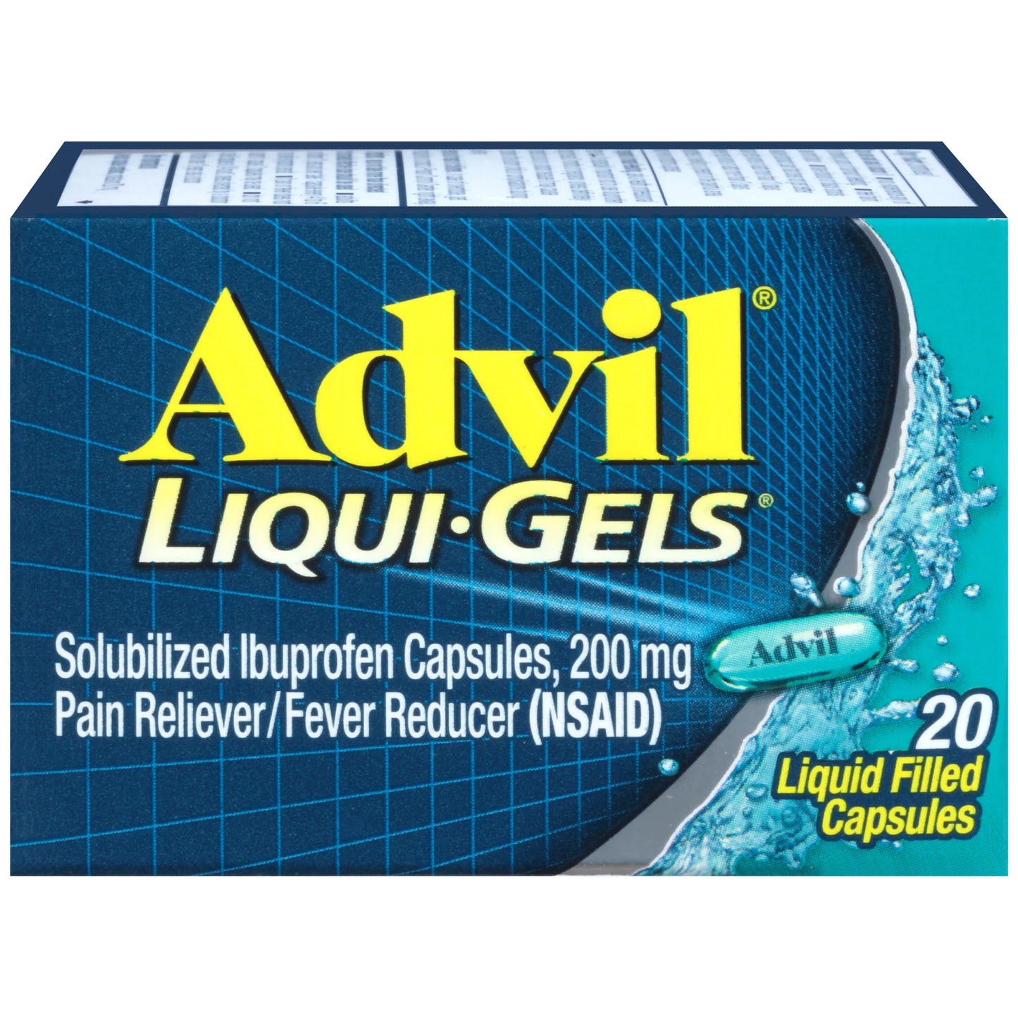 ADVIL LIQUI-GELS, 20 CAPSULES