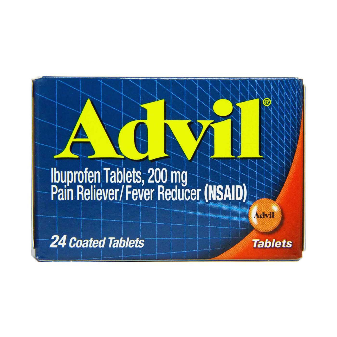 ADVIL 24'S COATED TABLETS 200MG - E-Pharmacy Ghana