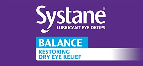 Systane Balance Lubricant Eye Drops, Restorative Formula, Twin pack, 0.33 Fl Oz (Pack of 2)