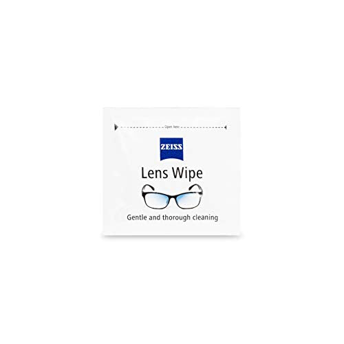 ZEISS Pre-Moistened Lens Cleaning Wipes, 200 Count