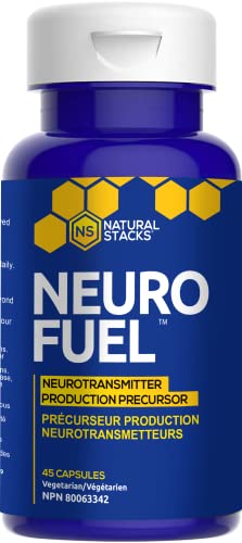 Natural Stacks NeuroFuel Brain Supplements w/L-Phenylalanine & Artichoke Extract - 15 Servings (45ct) - Multivitamins for Men & Womens Multivitamins