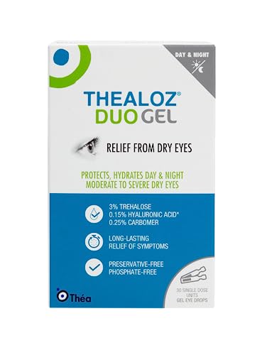 Thealoz Duo Gel - Trehalose 3% & Sodium Hyaluronate 0.15% (0.4g x 30 vials)