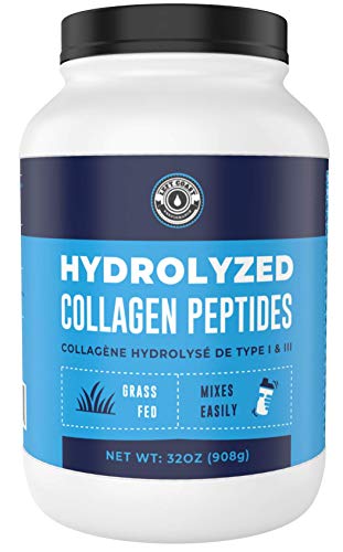 32oz - Hydrolyzed Collagen Peptides [2lbs, 908g] Value Size - Bovine Grass-Fed Collagen Peptide Protein Powder