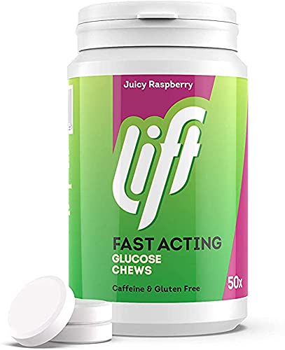 Glucotabs - 50 Glucose Tablets (raspberry) 200g