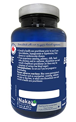 Naka Platinum Berberine, 500mg, Supports Blood Sugar Metabolism - Cardiovascular Health, Made in Canada (90 Count (Pack of 1))