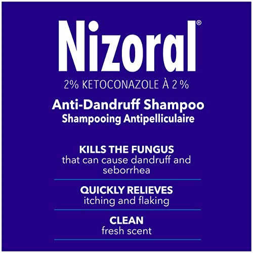 Nizoral Ketoconazole 2 Percent Anti-dandruff and Itchy Scalp Shampoo, 120ml