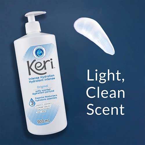 Keri Original softly scented Lotion, 900 Milliliters