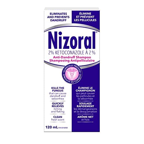 Nizoral Ketoconazole 2 Percent Anti-dandruff and Itchy Scalp Shampoo, 120ml