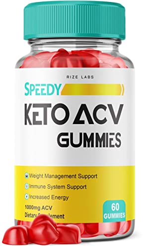 Speedy Keto Gummies - Speedy Keto ACV Gummies for Advanced Weight Loss Speedy Keto Gummies with Apple Cider Vinegar Shark Supplement Tank Belly Fat Extra Strength Gomitas (60 Gummies)