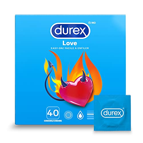 Durex Love Condoms, 40 Count