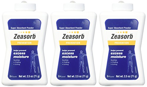 ZEASORB POWDER 2.5 OZ (3 pack)