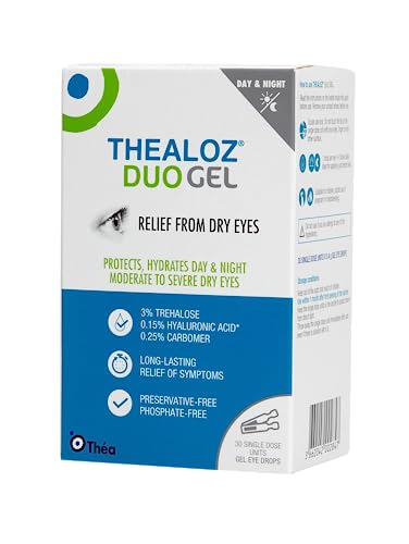 Thealoz Duo Gel - Trehalose 3% & Sodium Hyaluronate 0.15% (0.4g x 30 vials)