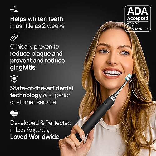 Aquasonic Black Series Ultra Whitening Toothbrush