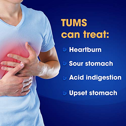 Tums Ultra Strength Antacid for Heartburn Relief, Peppermint, 160 Count