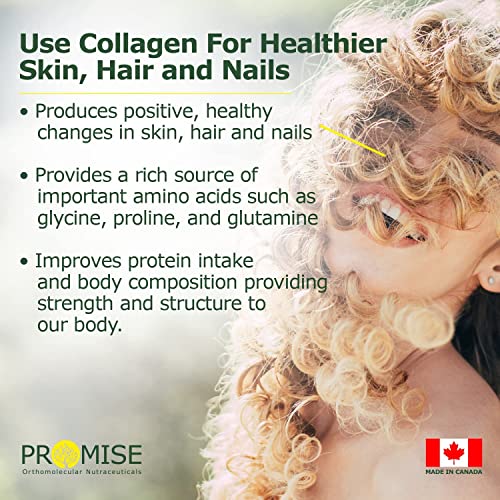 🇨🇦 825gm (29oz) Hydrolyzed Bovine Collagen Peptides Protein featuring 10,000 mg of Peptan, Better Absorption, Grass Fed, Extra Strength. For Skin, Nails, Bones and Joints, Non GMO, Unflavoured