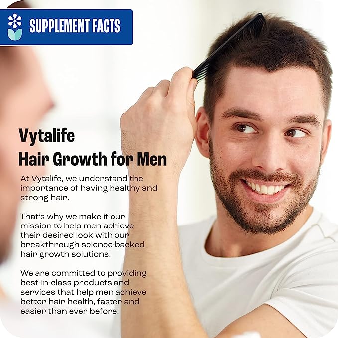 Snap Supplements Hair Tonic For Men - Grow Thicker Hair, Stop Hair Loss -  90ct - Đức An Phát