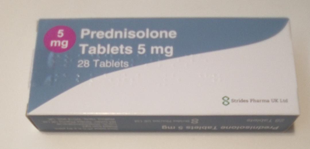 PREDNISOLONE 5MG 28 TABLETS