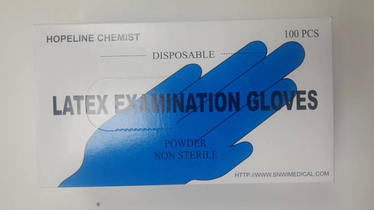HOPELINE CHEMIST LATEX GLOVES - E-Pharmacy Ghana