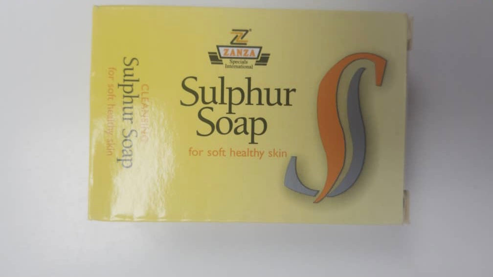 Zanza Sulphur Soap - E-Pharmacy Ghana