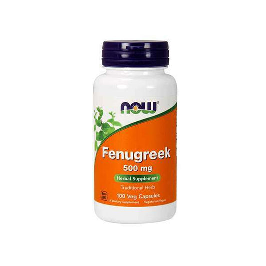 NOW FENUGREEK 500MG 100 VEG. CAPSULES - E-Pharmacy Ghana