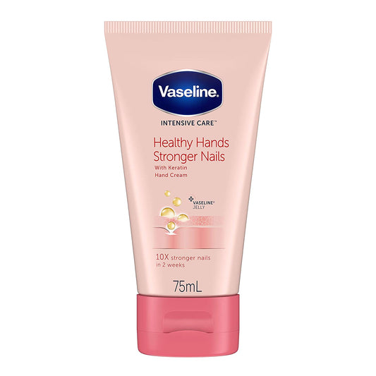 VASELINE HEALTHY HANDS STRONGER NAILS HAND CREAM 75ML