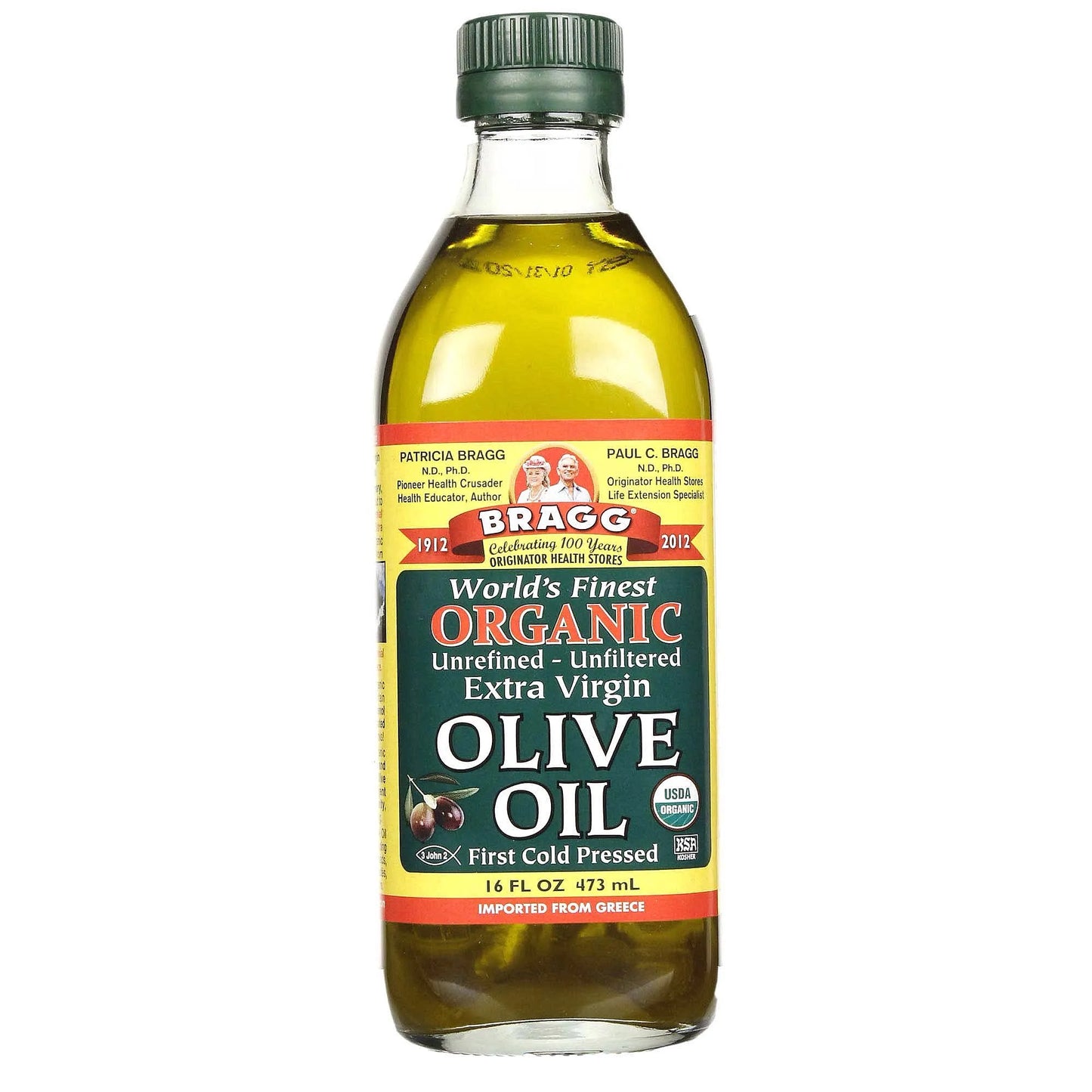 BRAGG ORGANIC EXTRA VIRGIN OLIVE OIL