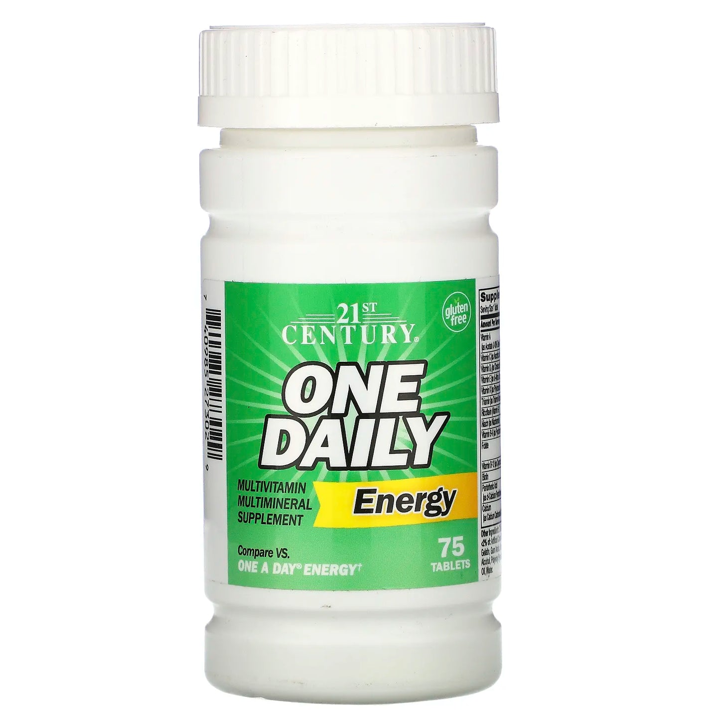 21ST CENTURY ONE DAILY ENERGY, 75 TABLETS