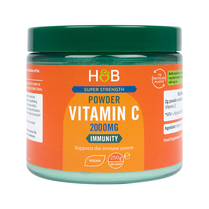 HOLLAND & BARRETT VITAMIN C POWDER 2000MG