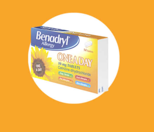 Benadryl One A Day Relief Tablets - E-Pharmacy Ghana