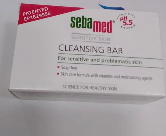 SEBAMED SENSITIVE SKIN CLEANSING SOAP-FREE BAR