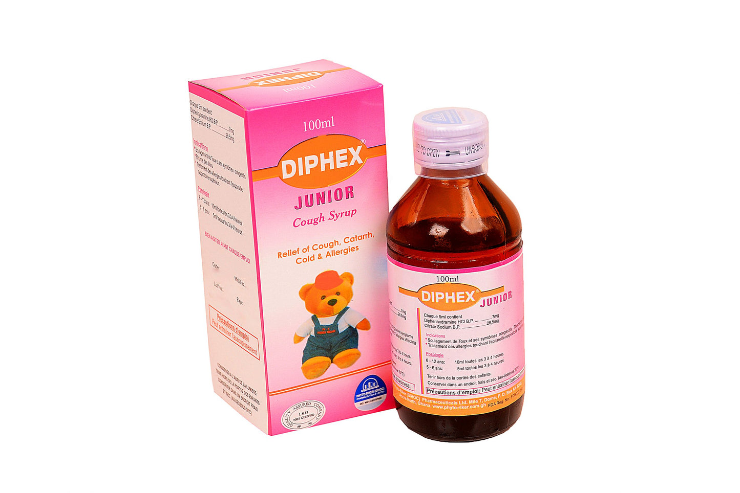 DIPHEX COUGH JUNIOR SYRUP