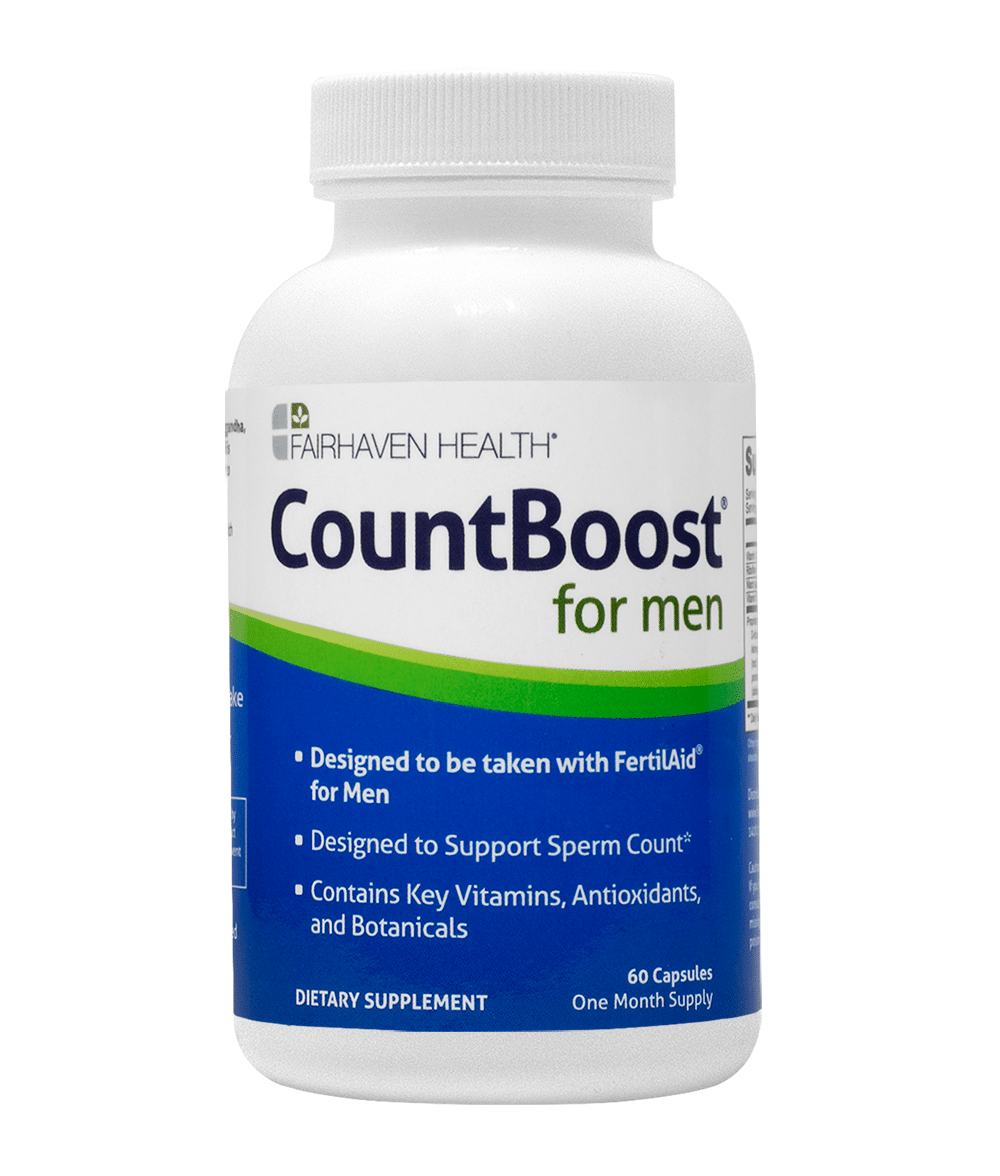 FAIRHAVEN HEALTH COUNTBOOST FOR MEN