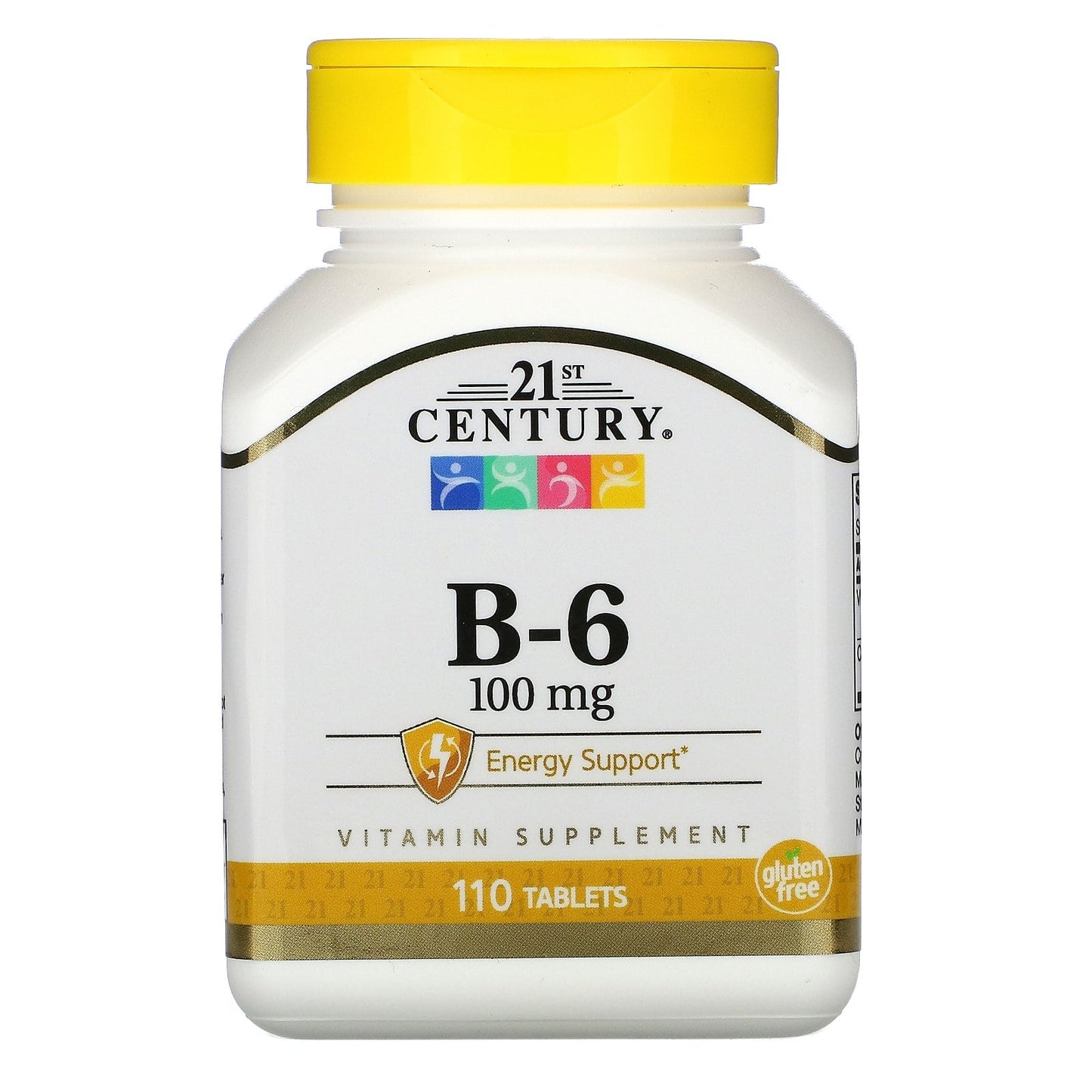 21ST CENTURY B-6 100MG