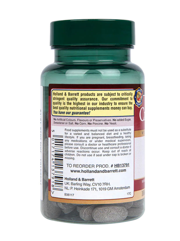 HOLLAND & BARRETT CRANBERRY FRUIT EXTRACT TABLETS