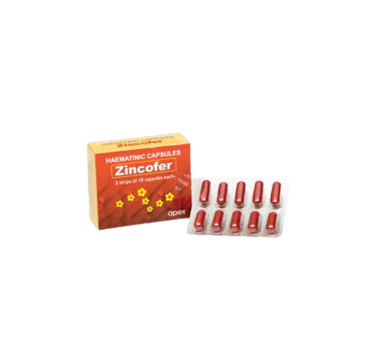 ZINCOFER CAPSULES – Health Online