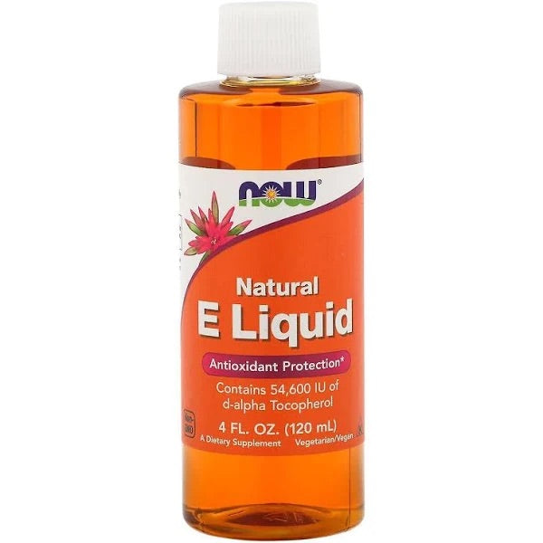 NOW NATURAL E LIQUID 120ML