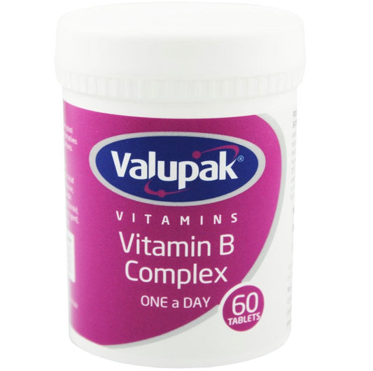 VALUPAK VITAMIN B COMPLEX 60 TABLETS - E-Pharmacy Ghana