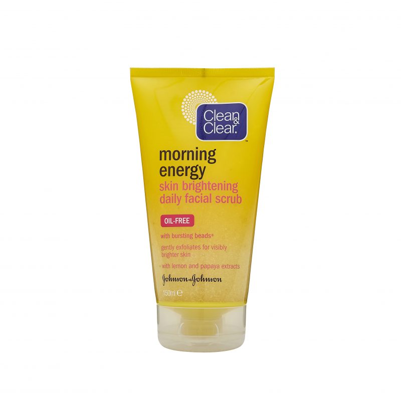 CLEAN & CLEAR MORNING ENERGY SKIN BRIGHTENING DAILY FACIAL SCRUB