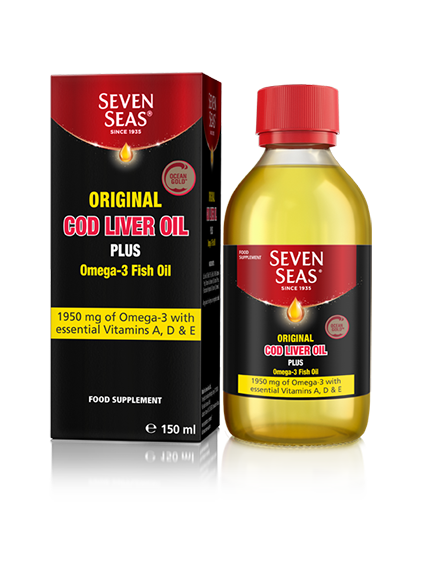 SEVEN SEAS ORIGINAL COD LIVER OIL PLUS OMEGA-3 FISH OIL